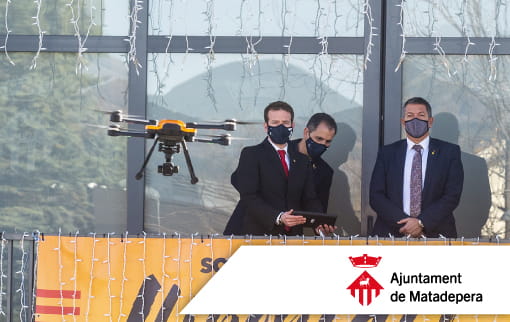 Notícia -Participamos en la presentación del primer dron policial