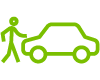 Icono - Mejora en la relación peatones-vehículos