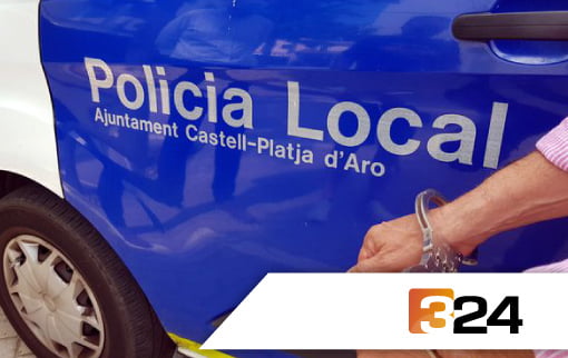 Las cámaras de videovigilancia ayudan a resolver un hurto a la Policía Local de Platja d'Aro
